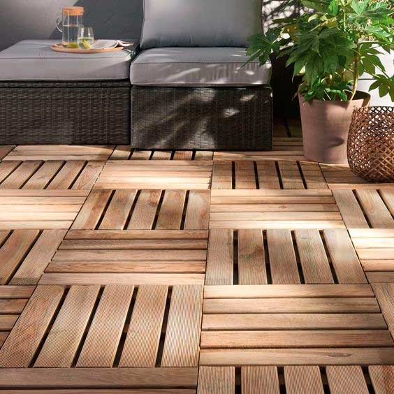 Садовый паркет