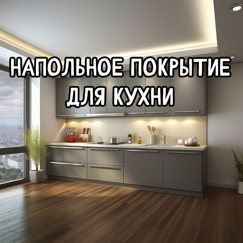 Виды напольных покрытий для кухни: что практичнее и долговечнее?