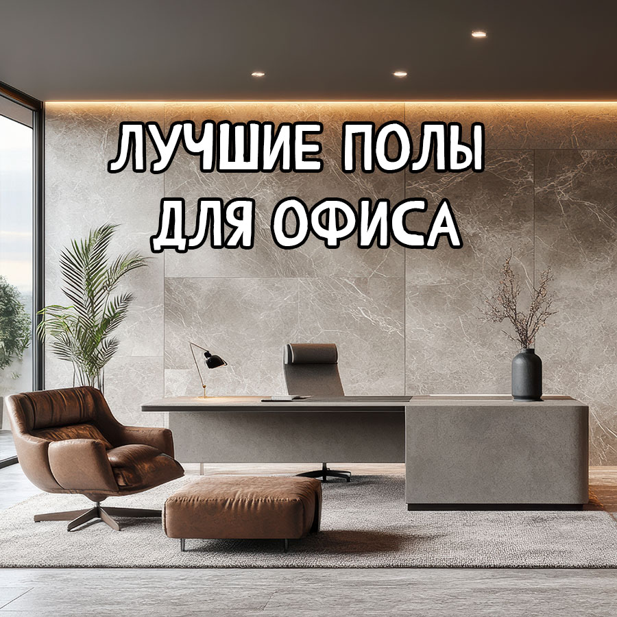 Лучшее напольное покрытие для офиса 2025: что выбрать?
